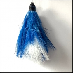 Marabou Blue and white